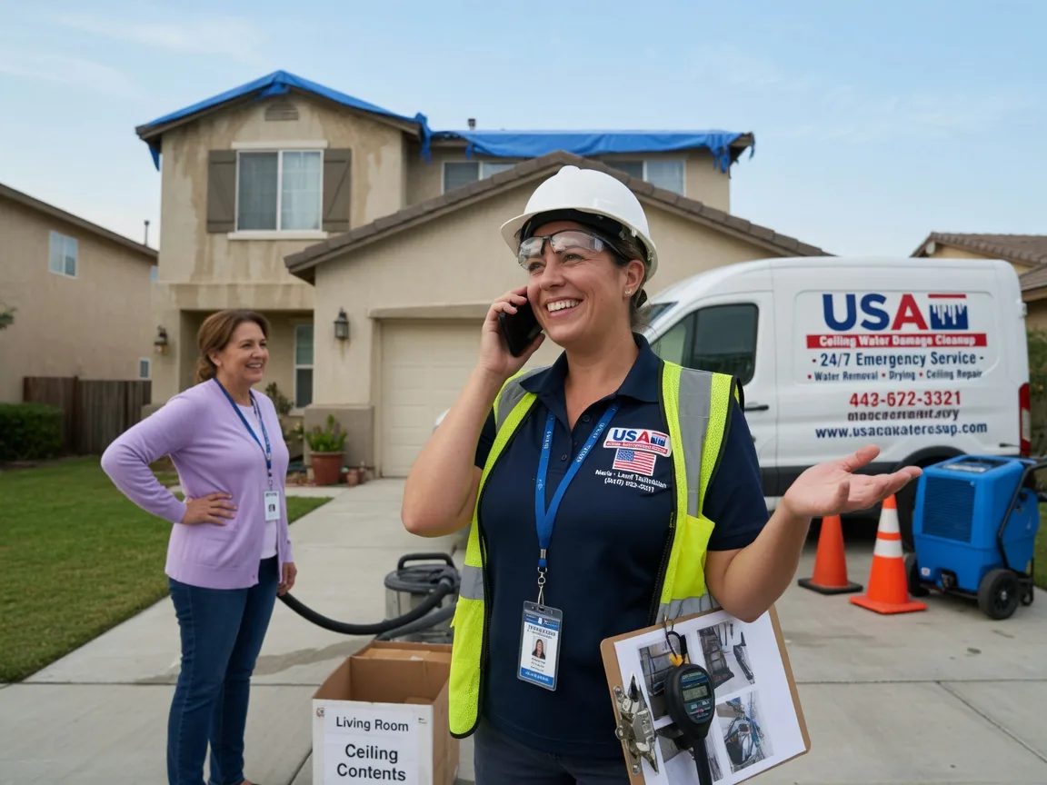 Ceiling Water Damage Restoration Mcadoo, TX FAQs